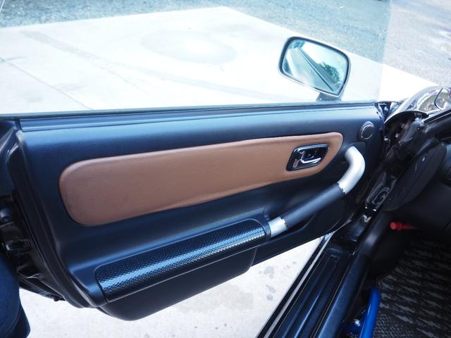 MR-S Vエディション 車検令和8年6月 車高調 ガルウィング ハードトップ ロールバー エアロ ブラウンレザーシート(14枚目)