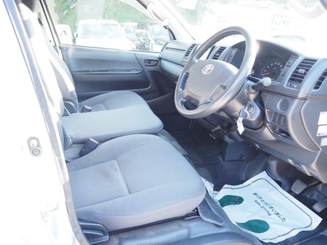 ハイエースバン ロングDX 車検整備付き 軽油 101,065km時タイミングベルト交換済 ナビ TV ETC キーレス(13枚目)