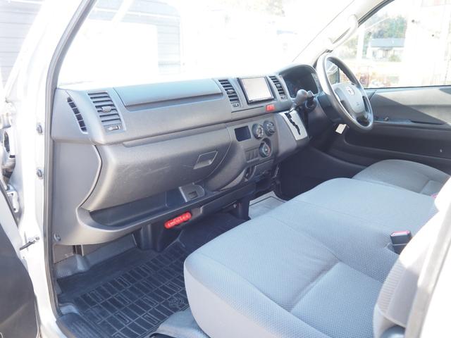 ハイエースバン ロングDX 車検整備付き 軽油 101,065km時タイミングベルト交換済 ナビ TV ETC キーレス(16枚目)