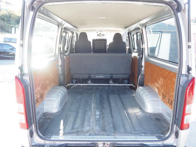 ハイエースバン ロングDX 車検整備付き 軽油 101,065km時タイミングベルト交換済 ナビ TV ETC キーレス(22枚目)