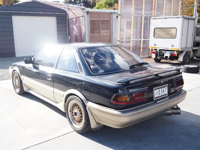 スプリンタートレノ GT APEX 車検整備付き 5MT BBS15インチAW 社外マフラー 社外エアクリ リトラクタブルライト(5枚目)