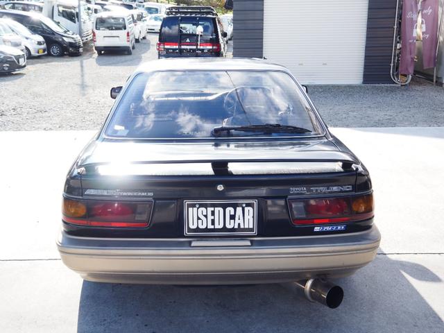 スプリンタートレノ GT APEX 車検整備付き 5MT BBS15インチAW 社外マフラー 社外エアクリ リトラクタブルライト(6枚目)