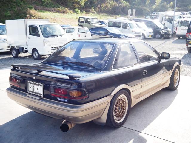 スプリンタートレノ GT APEX 車検整備付き 5MT BBS15インチAW 社外マフラー 社外エアクリ リトラクタブルライト(7枚目)