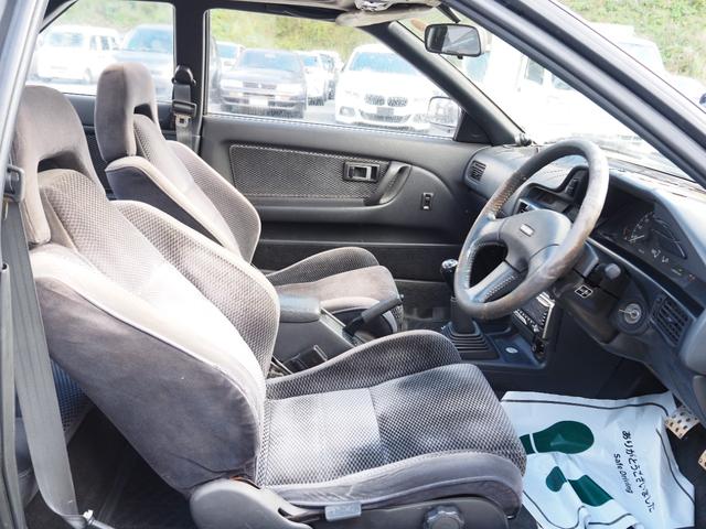 スプリンタートレノ GT APEX 車検整備付き 5MT BBS15インチAW 社外マフラー 社外エアクリ リトラクタブルライト(17枚目)