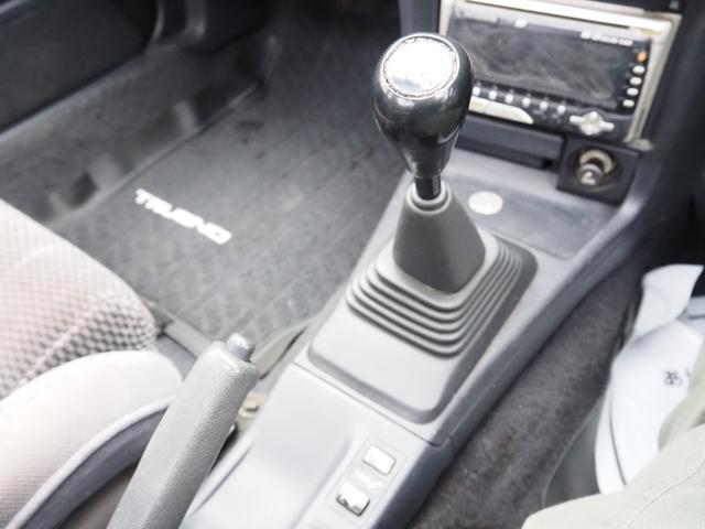 スプリンタートレノ GT APEX 車検整備付き 5MT BBS15インチAW 社外マフラー 社外エアクリ リトラクタブルライト(27枚目)