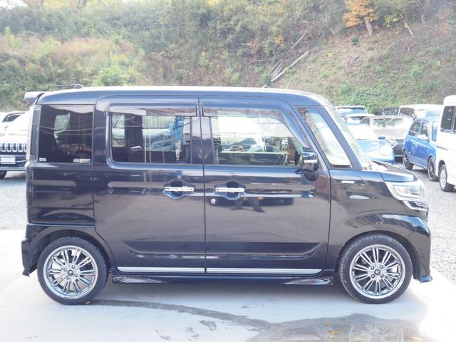 スペーシアカスタム ハイブリッドXSターボ 車検整備付き 1年保証 ナビ TV 全方位カメラ Bluetooth 両側パワスラ ETC シートヒーター クルコン 社外16インチAW(4枚目)