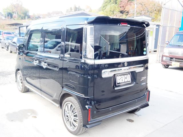 スペーシアカスタム ハイブリッドXSターボ 車検整備付き 1年保証 ナビ TV 全方位カメラ Bluetooth 両側パワスラ ETC シートヒーター クルコン 社外16インチAW(7枚目)