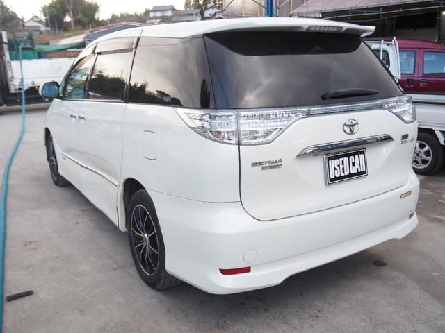 エスティマハイブリッド Ｇ　車検令和９年２月　１年保証　ナビ　地デジ　フリップダウンモニター　両側パワスラ　プッシュスタート（8枚目）