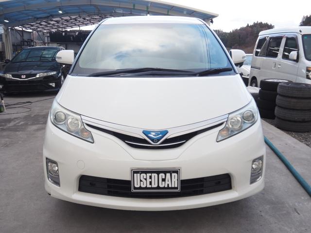 エスティマハイブリッド Ｇ　車検令和９年２月　１年保証　ナビ　地デジ　フリップダウンモニター　両側パワスラ　プッシュスタート（11枚目）