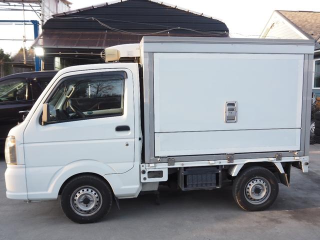 キャリイトラック 車検整備付き 移動販売車 4WD オートマ 2温度帯 -5度・-30度から+30度設定 手洗いシンク 販売ショーケース キーレス ETC インバーター 外部電源用ケーブル(8枚目)