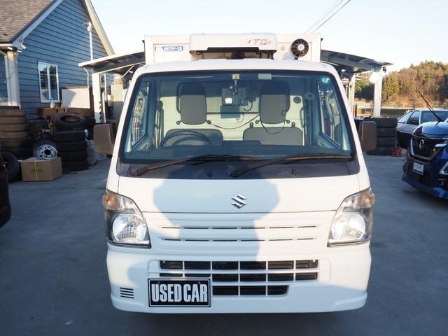 キャリイトラック 車検整備付き 移動販売車 4WD オートマ 2温度帯 -5度・-30度から+30度設定 手洗いシンク 販売ショーケース キーレス ETC インバーター 外部電源用ケーブル(10枚目)