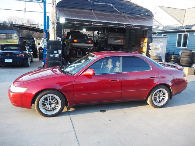 カローラセレス 　車検整備付き　５ＭＴ　エアコン　ローダウン　社外エアクリ（4枚目）