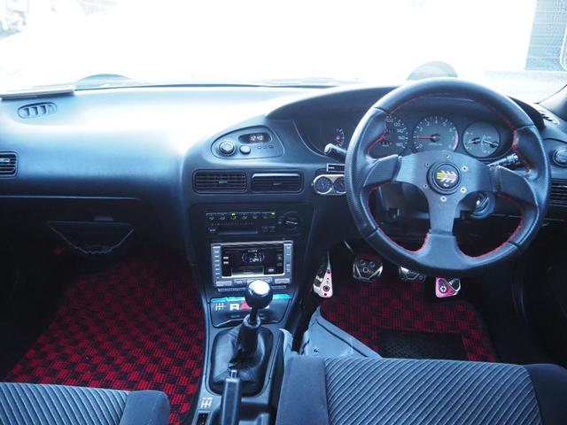 カローラセレス 　車検整備付き　５ＭＴ　エアコン　ローダウン　社外エアクリ（13枚目）