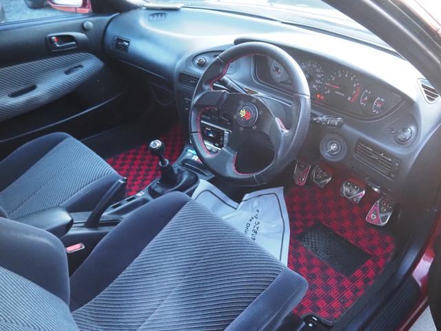 カローラセレス 　車検整備付き　５ＭＴ　エアコン　ローダウン　社外エアクリ（15枚目）