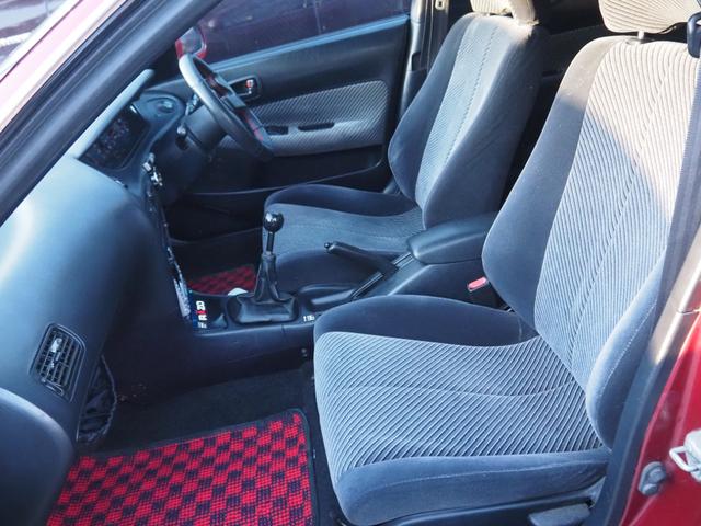 カローラセレス 　車検整備付き　５ＭＴ　エアコン　ローダウン　社外エアクリ（16枚目）