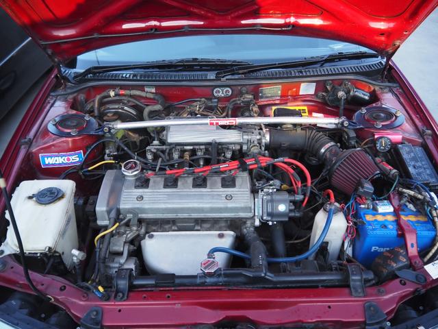 カローラセレス 　車検整備付き　５ＭＴ　エアコン　ローダウン　社外エアクリ（29枚目）