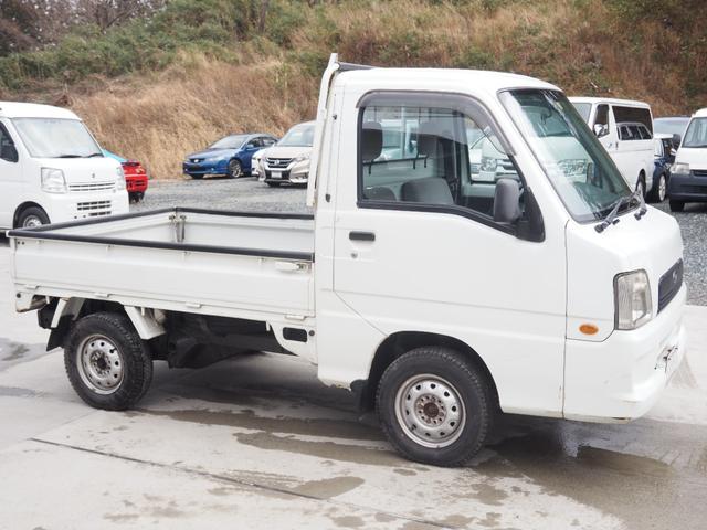 サンバートラック ＴＢ　車検整備付き　５ＭＴ　４ＷＤ　エアコン（3枚目）