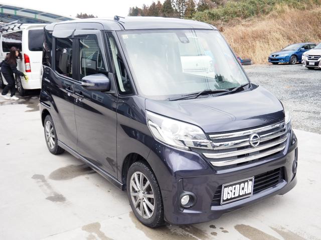 デイズルークス ハイウェイスター　Ｘ　１年保証　車検整備付き　ナビ　Ｂｌｕｅｔｏｏｔｈ音楽　バックカメラ　オートエアコン　左側パワスラ（3枚目）