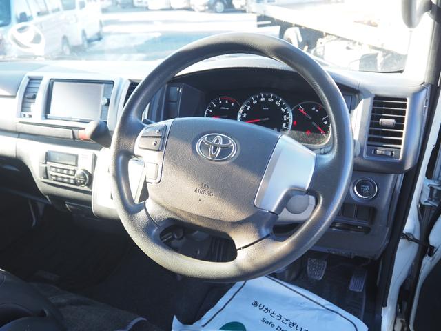 ハイエースバン ロングスーパーＧＬ　１年保証　車検整備付き　タイミングベルト交換済　ディーゼル　ナビ　バックカメラ　テレビ　Ｂｌｕｅｔｏｏｔｈ音楽　ＥＴＣ　プッシュスタート（19枚目）