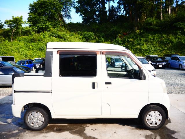 サンバーバン オープンデッキ　１年保証　車検整備付き　５ＭＴ　４ＷＤ　ハイゼットデッキバンＯＥＭ（3枚目）