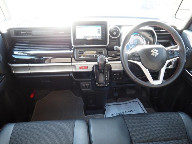 スペーシアカスタム ハイブリッドXSターボ 車検R8年12月 1年保証 4WD ナビ TV バックカメラ Bluetooth ETC 両側パワスラ クルコン シートヒーター デュアルブレーキサポート スマートキー×2(11枚目)