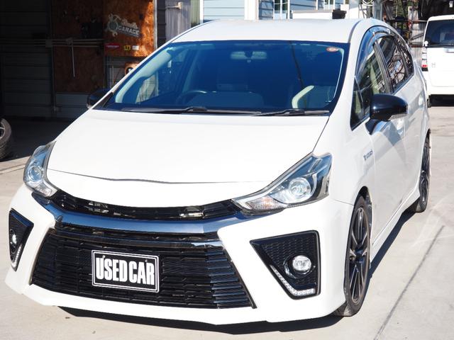 プリウスアルファ Sツーリングセレクション・G’s 車検R9年3月 7人乗り 1年保証 ナビ TV バックカメラ Bluetooth フリップダウンモニター ETC(3枚目)