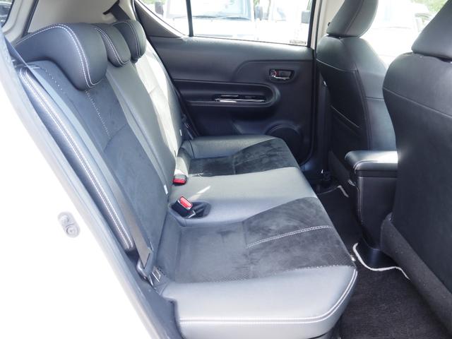 アクア G G’s 1年保証 車検整備付き ナビ テレビ ハーフレザーシート ETC オートエアコン プッシュスタート(21枚目)