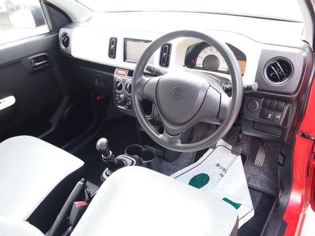 アルト F 車検R8年3月 1年保証 4WD 5MT ナビ TV Bluetooth(15枚目)