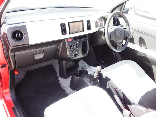 アルト F 車検R8年3月 1年保証 4WD 5MT ナビ TV Bluetooth(17枚目)