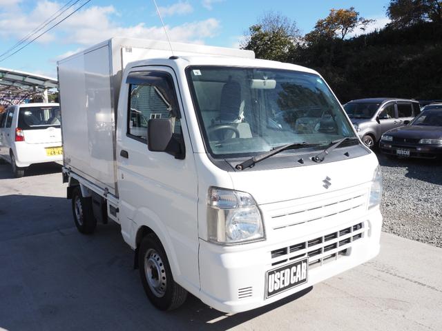 キャリイトラック 　車検整備付き　冷蔵冷凍　設定温度－５度〜＋２０度　４ＷＤ　５ＭＴ　エアコン（6枚目）
