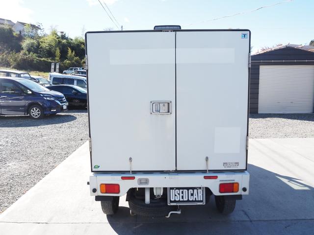 キャリイトラック 　車検整備付き　冷蔵冷凍　設定温度－５度〜＋２０度　４ＷＤ　５ＭＴ　エアコン（9枚目）