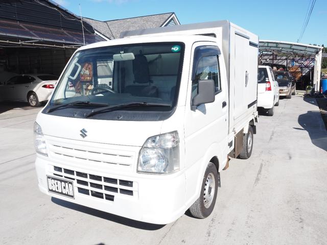 キャリイトラック 　車検整備付き　冷蔵冷凍　設定温度－５度〜＋２０度　４ＷＤ　５ＭＴ　エアコン（12枚目）