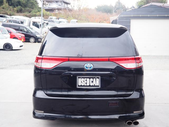 エスティマ アエラス　車検整備付き　４ＷＤ　両側パワスラ　ナビ　地デジ　オートエアコン（6枚目）