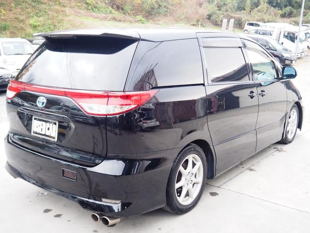 エスティマ アエラス　車検整備付き　４ＷＤ　両側パワスラ　ナビ　地デジ　オートエアコン（7枚目）