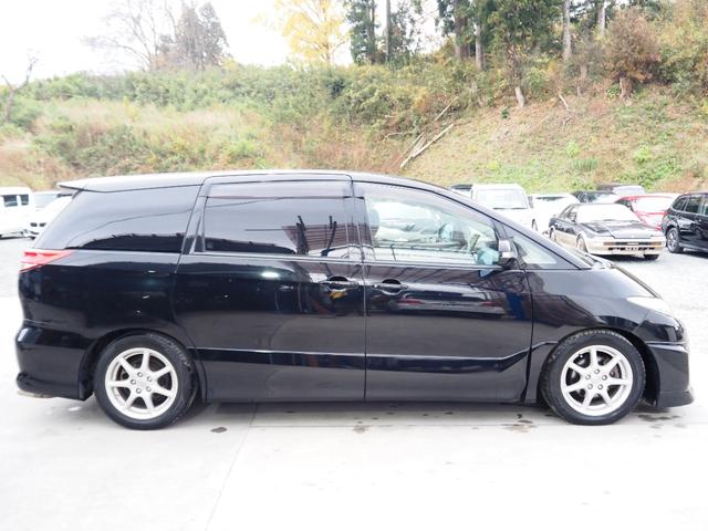 エスティマ アエラス　車検整備付き　４ＷＤ　両側パワスラ　ナビ　地デジ　オートエアコン（8枚目）