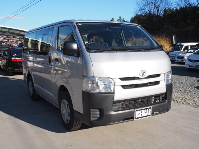 ハイエースバン ロングＤＸ　車検整備付き　４ＷＤ　ディーゼル　ナビ　バックカメラ　ＥＴＣ　Ｂｌｕｅｔｏｏｔｈ音楽　乗車定員６名　タイミングチェーンエンジン（8枚目）