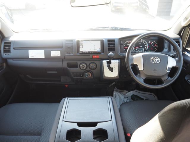 ハイエースバン ロングＤＸ　車検整備付き　４ＷＤ　ディーゼル　ナビ　バックカメラ　ＥＴＣ　Ｂｌｕｅｔｏｏｔｈ音楽　乗車定員６名　タイミングチェーンエンジン（12枚目）