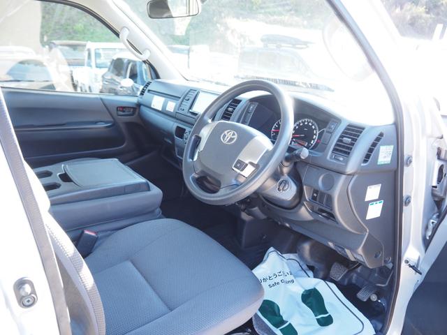 ハイエースバン ロングＤＸ　車検整備付き　４ＷＤ　ディーゼル　ナビ　バックカメラ　ＥＴＣ　Ｂｌｕｅｔｏｏｔｈ音楽　乗車定員６名　タイミングチェーンエンジン（14枚目）