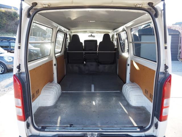 荷室も綺麗に使われていたようです。