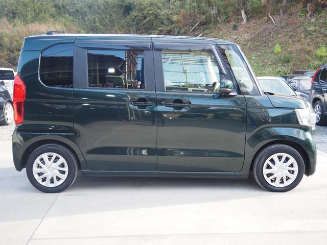 N-BOX L 車検R9年3月 1年保証 記録簿 ナビ TV Bluetooth 前席シートヒーター クルコン 左側パワスラ スマートキー×2(4枚目)