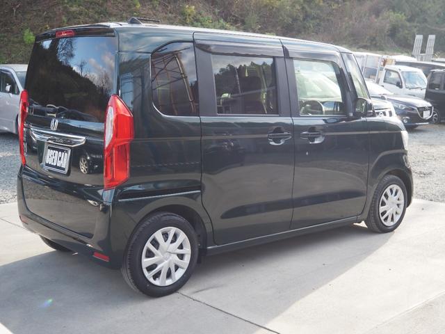 N-BOX L 車検R9年3月 1年保証 記録簿 ナビ TV Bluetooth 前席シートヒーター クルコン 左側パワスラ スマートキー×2(5枚目)