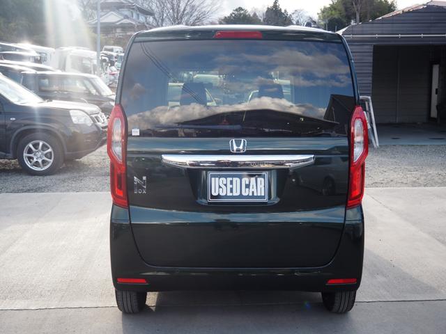 N-BOX L 車検R9年3月 1年保証 記録簿 ナビ TV Bluetooth 前席シートヒーター クルコン 左側パワスラ スマートキー×2(6枚目)