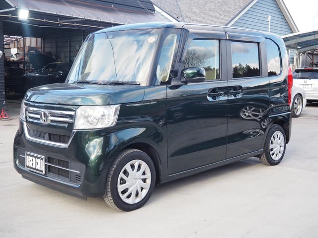 N-BOX L 車検R9年3月 1年保証 記録簿 ナビ TV Bluetooth 前席シートヒーター クルコン 左側パワスラ スマートキー×2(9枚目)