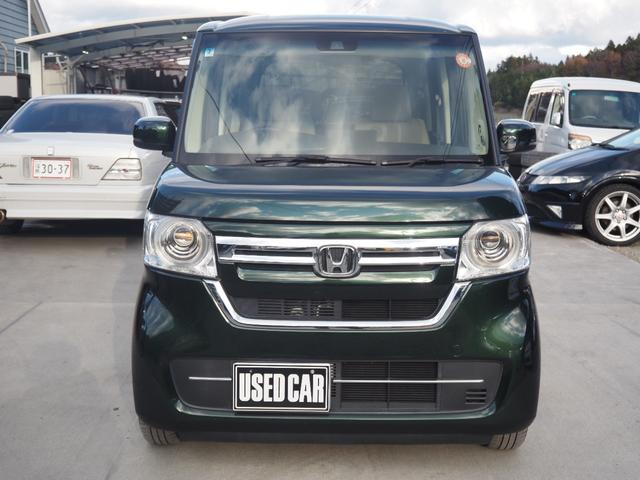 N-BOX L 車検R9年3月 1年保証 記録簿 ナビ TV Bluetooth 前席シートヒーター クルコン 左側パワスラ スマートキー×2(10枚目)