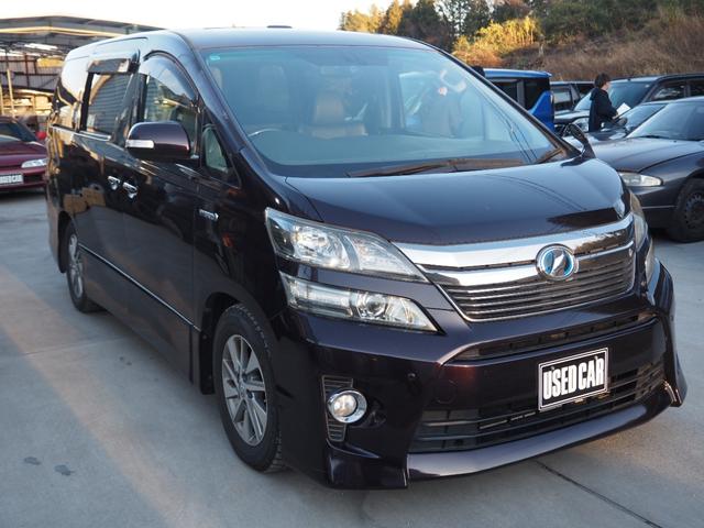 ヴェルファイアハイブリッド ZR Gエディション 1年保証 車検整備付き 4WD 2名乗車バン登録 両側パワスラ ナビ テレビ バックカメラ(3枚目)