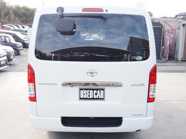 ハイエースバン 　スーパーＧＬ　車検整備付き　１年保証　４ＷＤ　ディーゼル　ナビ　バックカメラ　Ｂｌｕｅｔｏｏｔｈ　両側パワスラ（6枚目）