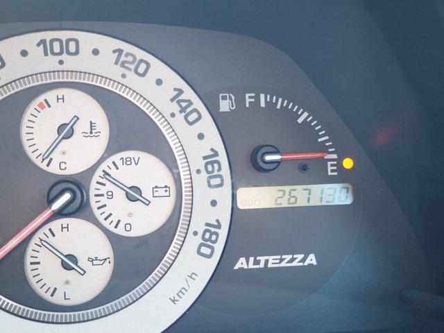 アルテッツァ ＲＳ２００　車検令和８年４月　６ＭＴ　オートエアコン　ＦＲ　タイミングベルト交換済（28枚目）