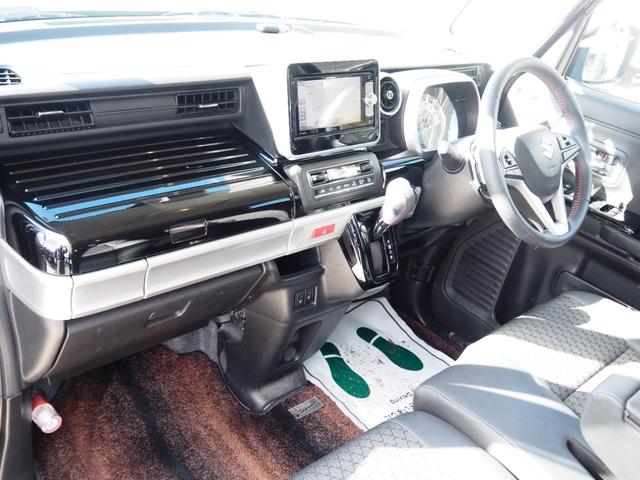 スペーシアカスタム ハイブリッドXSターボ 1年保証 車検整備付き 4WD ターボ 両側パワスラ ナビ テレビ バックカメラ Bluetooth音楽 クルーズコントロール パドルシフト(17枚目)