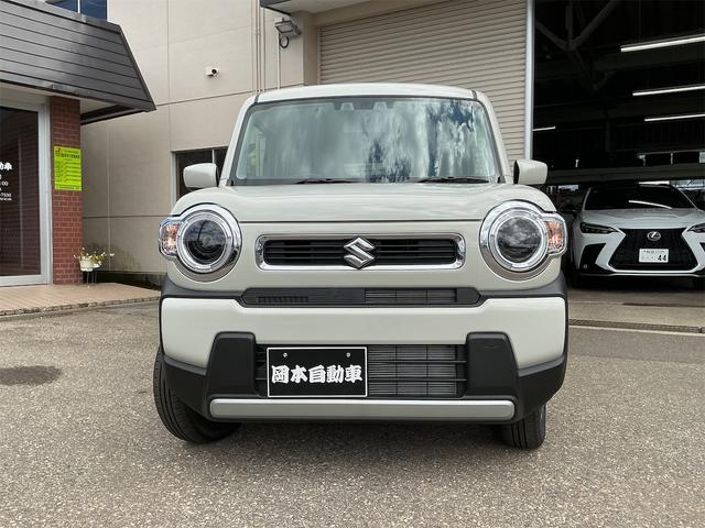 ハスラー ハイブリッドＧターボ　４ＷＤ　スズキセーフティサポート　レーダークルーズ　ＬＥＤヘッドライト　スマートキー２個　Ｆ左右シートヒーター　ミラーヒーター　リアソナー　ヒルディセントコントロール　スノーモード　届出済未使用車（2枚目）