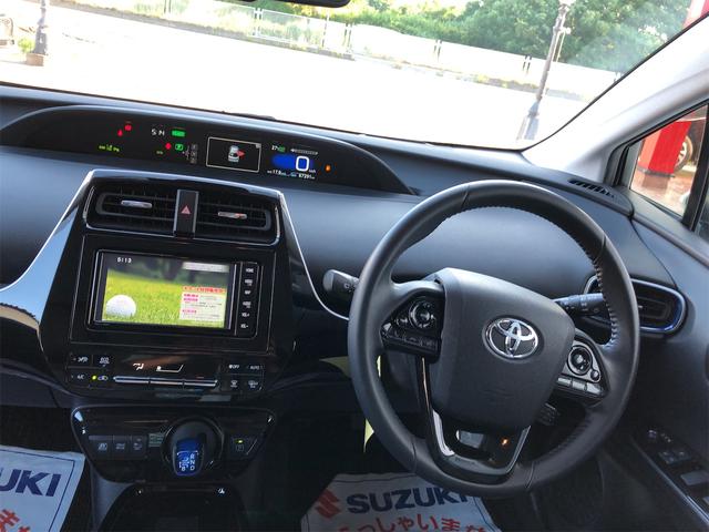 プリウス Ａツーリングセレクション　４ＷＤ　ＴＲＤエアロパーツ　ナビ　ＴＶ　バックカメラ　アクティブクルーズコントロール　ブラインドスポットモニターディスプレイ　パーキングアシスト　オートマチックハイビーム　シートヒーター（15枚目）
